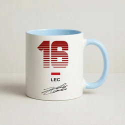 Leclerc - F1 Coffee Baby Blue Mug