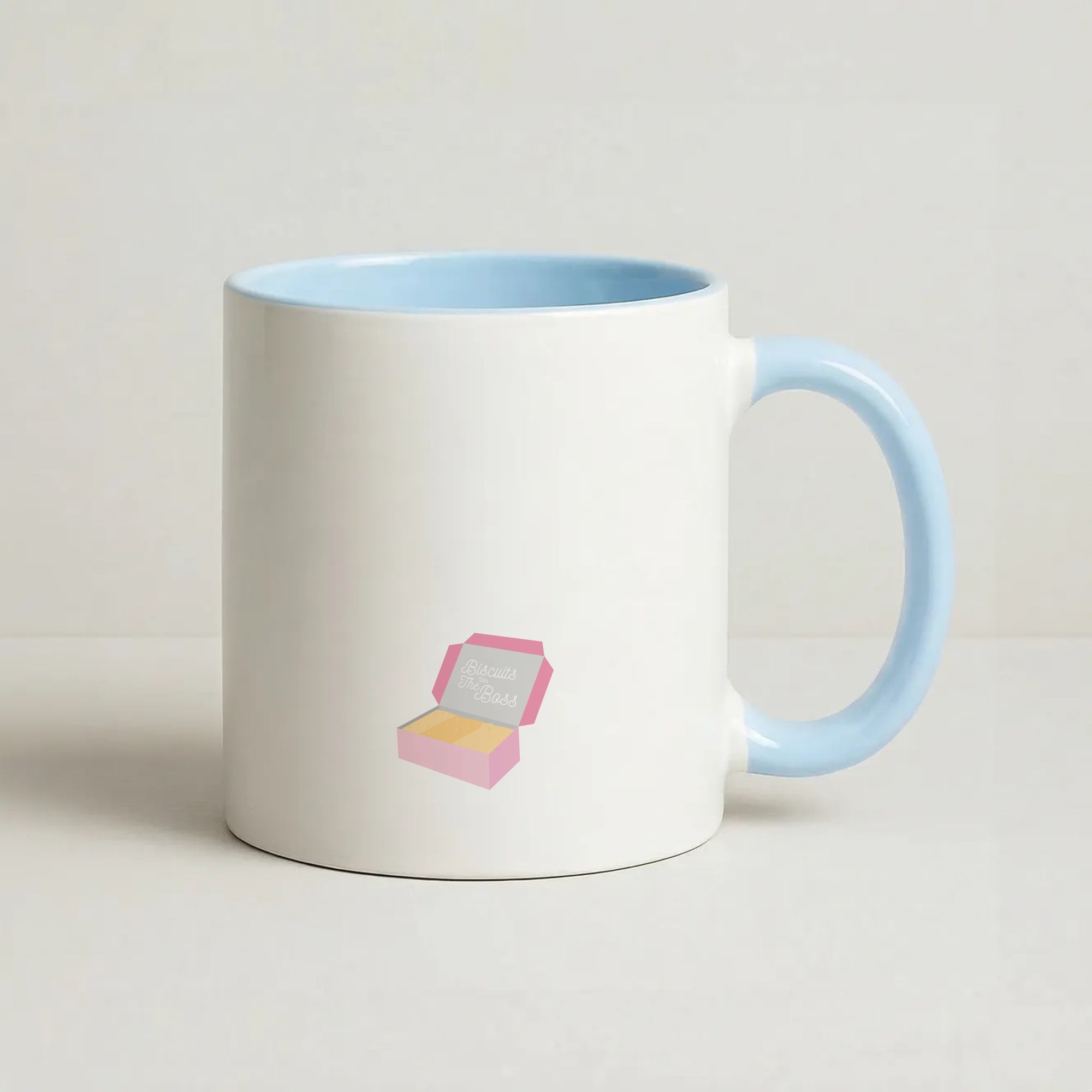 Biscuits Coffee Baby Blue Mug