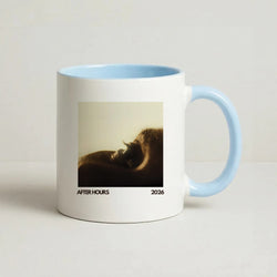 AH Album Coffee Baby Blue Mug