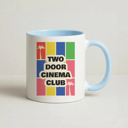 Two Door Cinema Club - Festival Coffee Baby Blue Mug