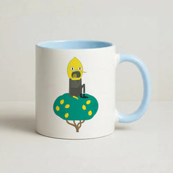 Earl Of Lemongrab Coffee Baby Blue Mug