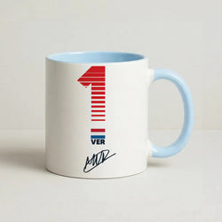Verstappen - F1 Coffee Baby Blue Mug