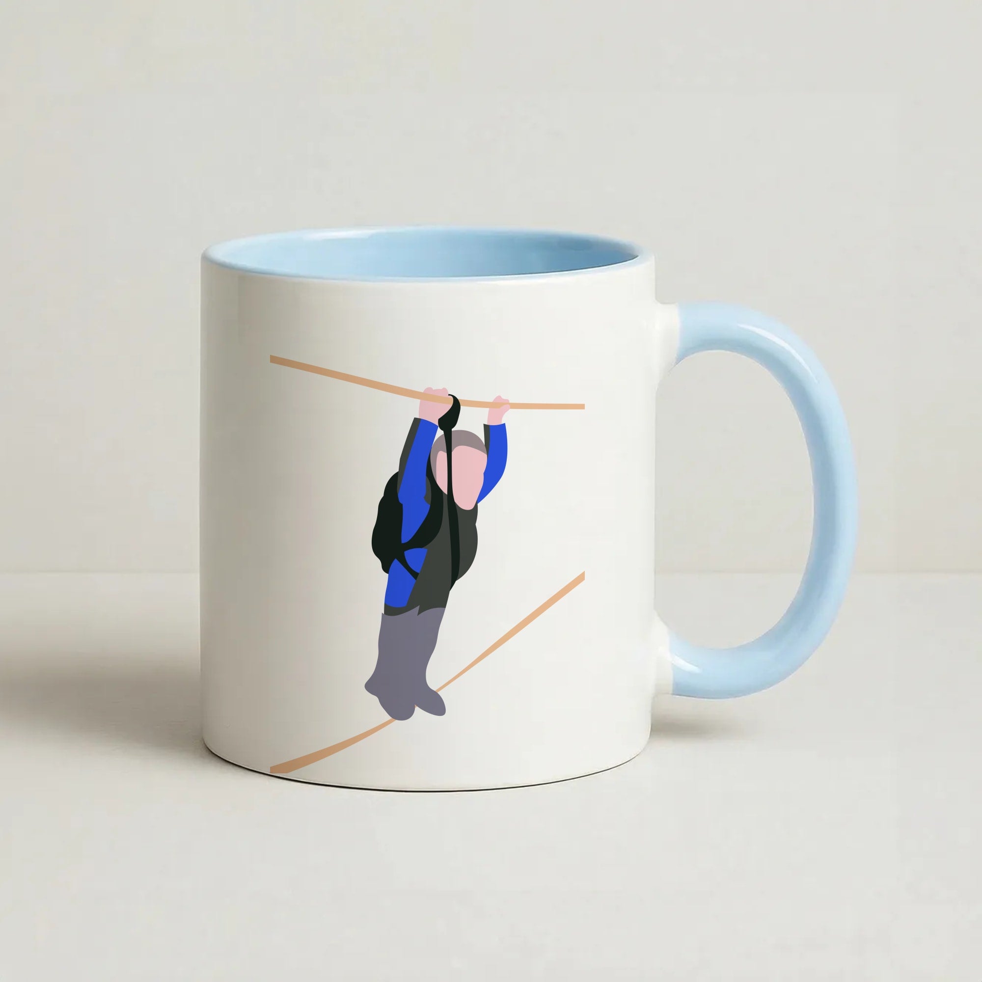 Warwick - British Pop Culture Coffee Baby Blue Mug