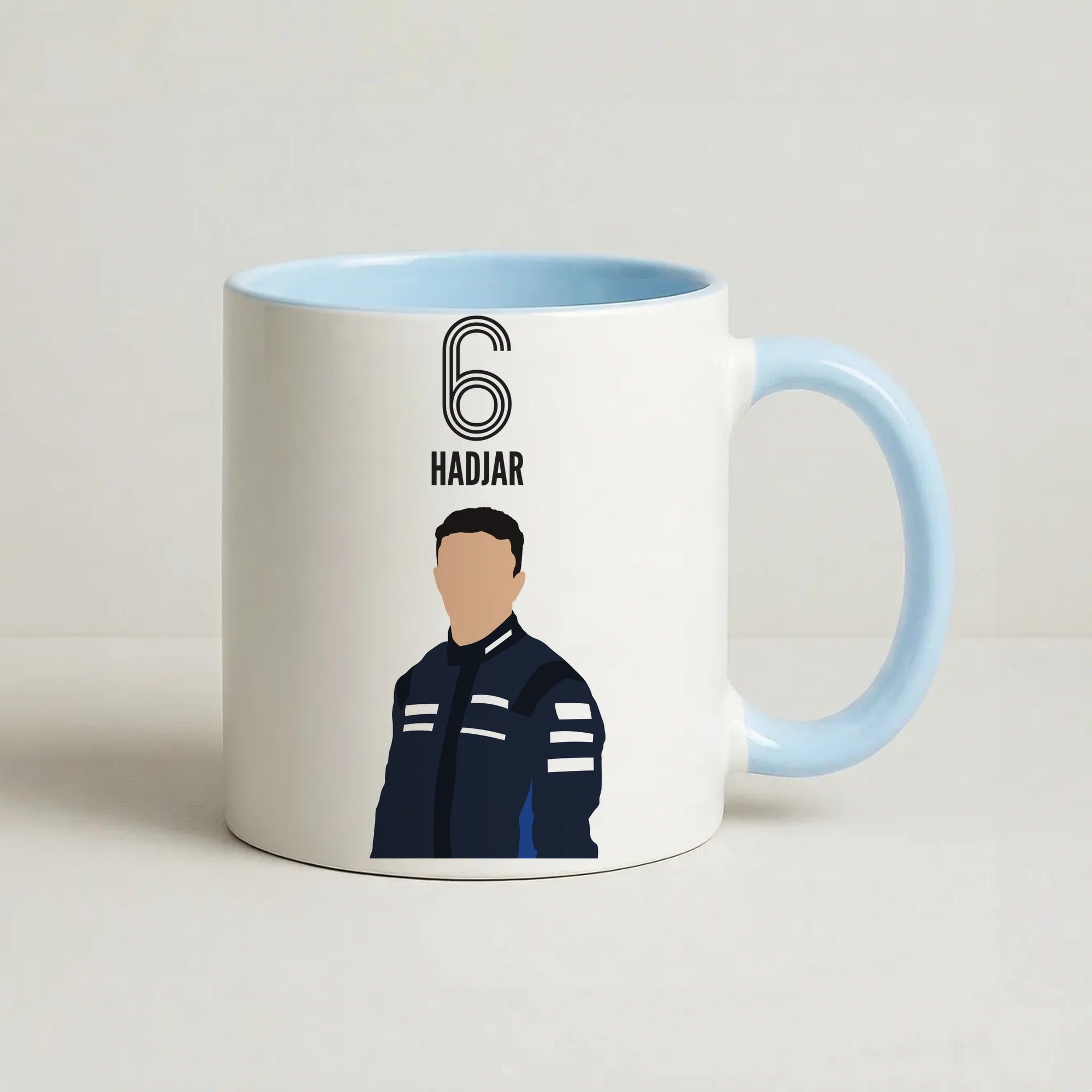 Hadjar 2026 Coffee Baby Blue Mug
