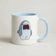 Chubby Shouting Shark Mug 3