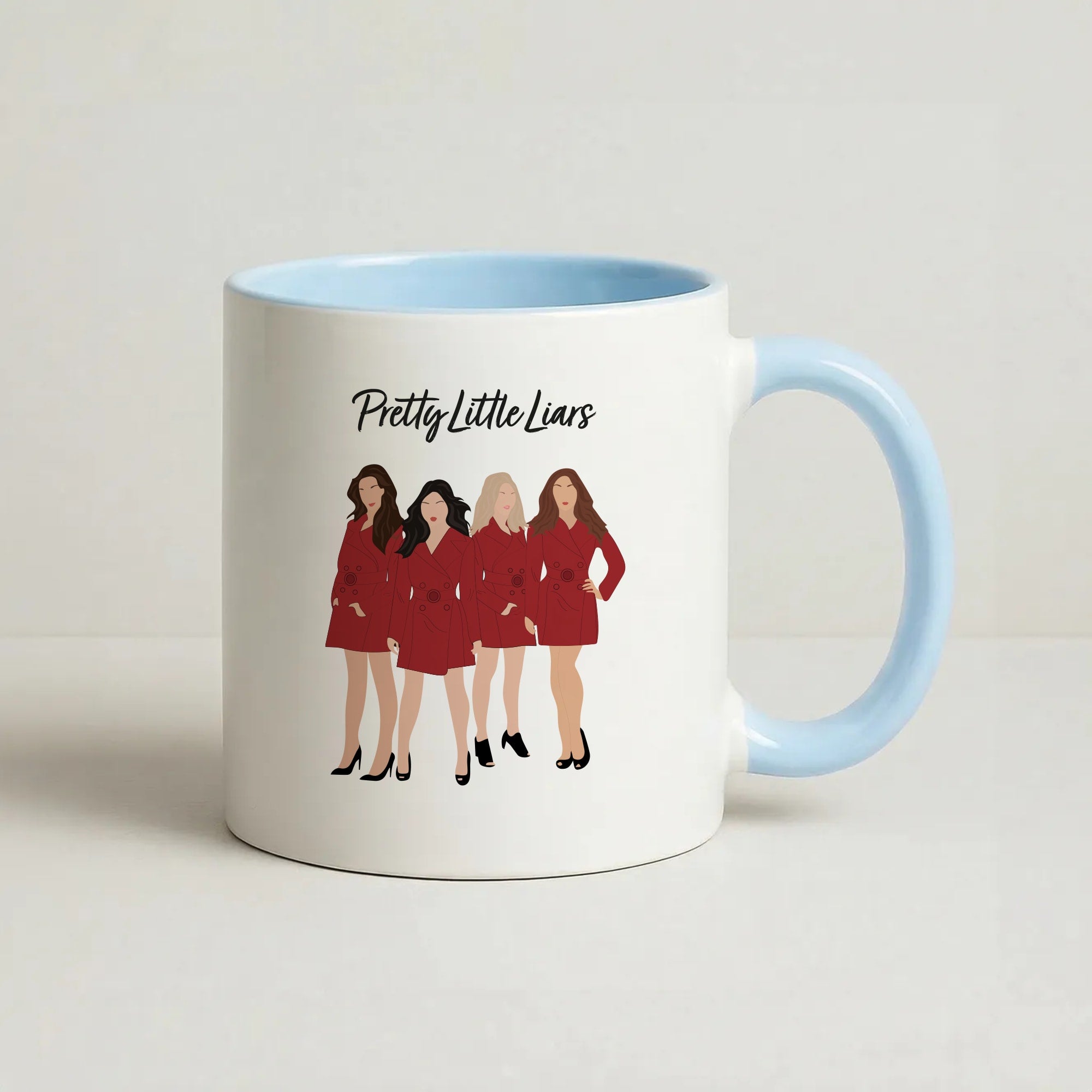 Girls - PLL Coffee Baby Blue Mug