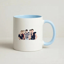 Take Band Members Coffee Baby Blue Mug