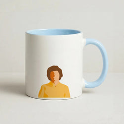 Faceless Mike - Stranger Things Coffee Baby Blue Mug