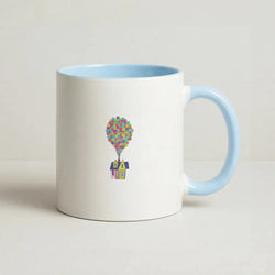 House Up Coffee Baby Blue Mug