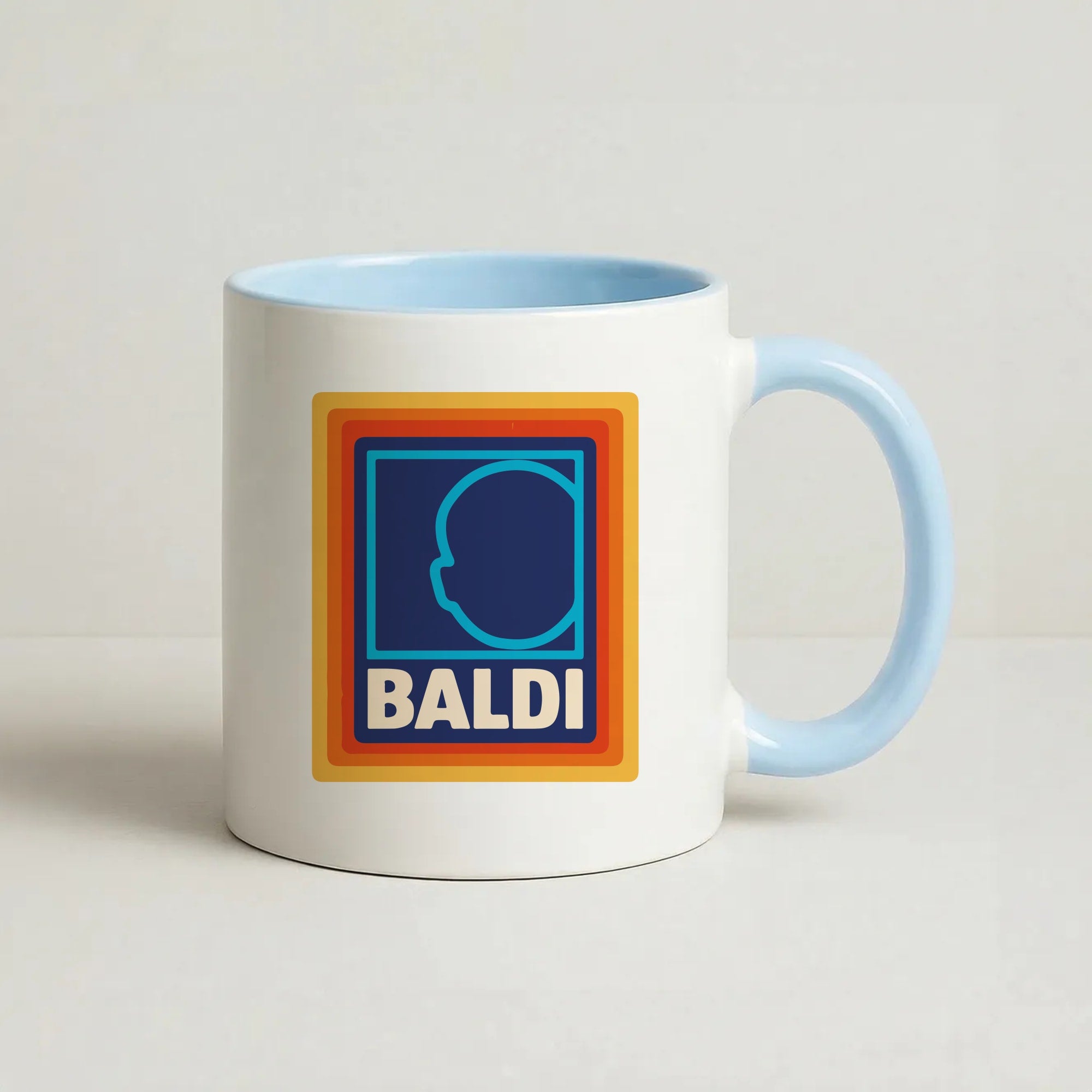 Baldi - Father's Day Coffee Baby Blue Mug