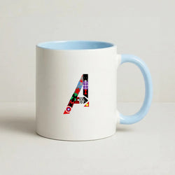 Avengers Logo - Marvel Coffee Baby Blue Mug