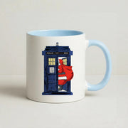 Santa's Tardis Mug 3