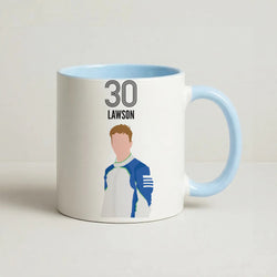 Lawson 2026  Coffee Baby Blue Mug
