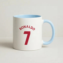 Iconic 7 - Ronaldo Coffee Baby Blue Mug