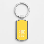 Mother Anagram Luxury Keyring 1