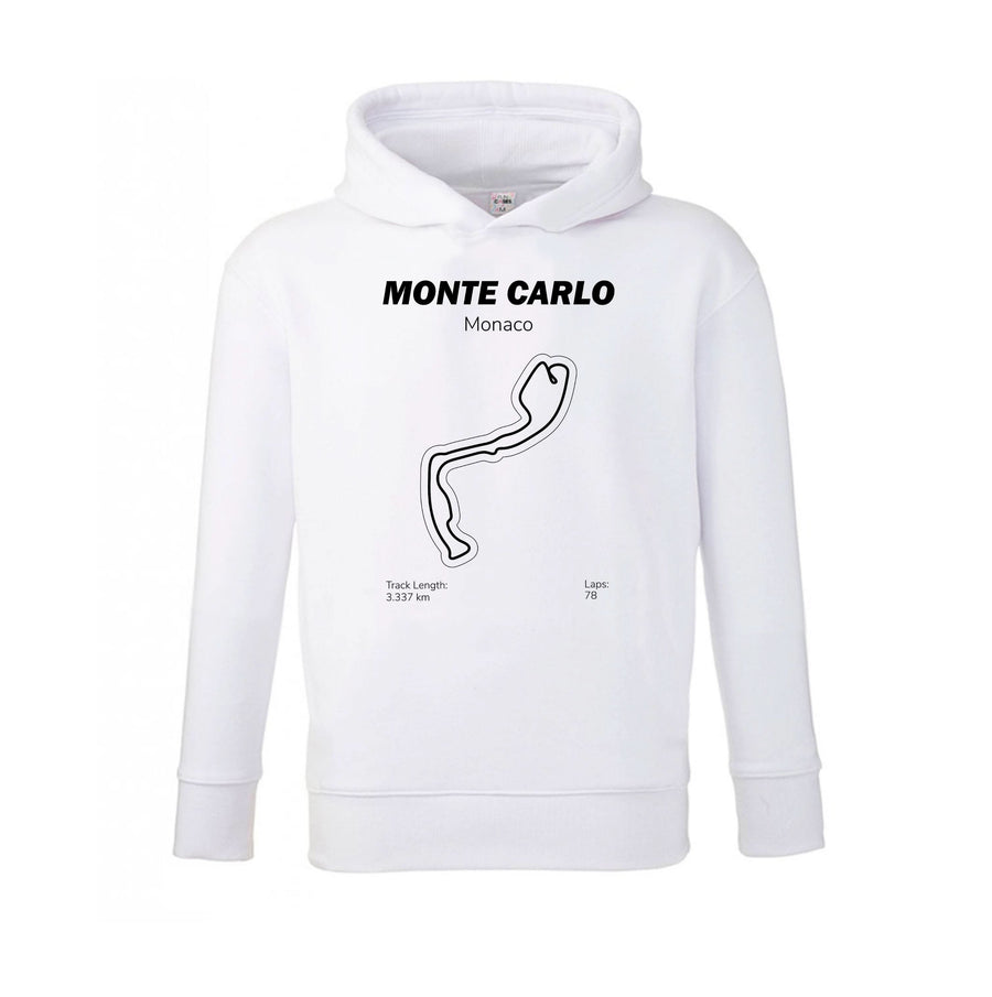 Monte Carlo Circuit Kids Hoodie