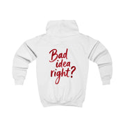 Bad Idea Right Kids Hoodie 5