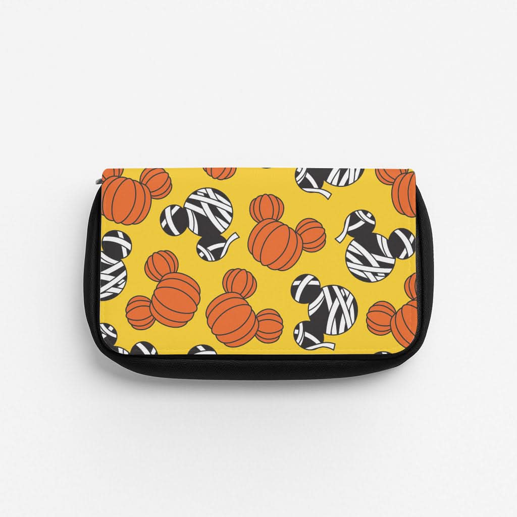Pumpkin And Mummy Mouse Pattern Pencil Case