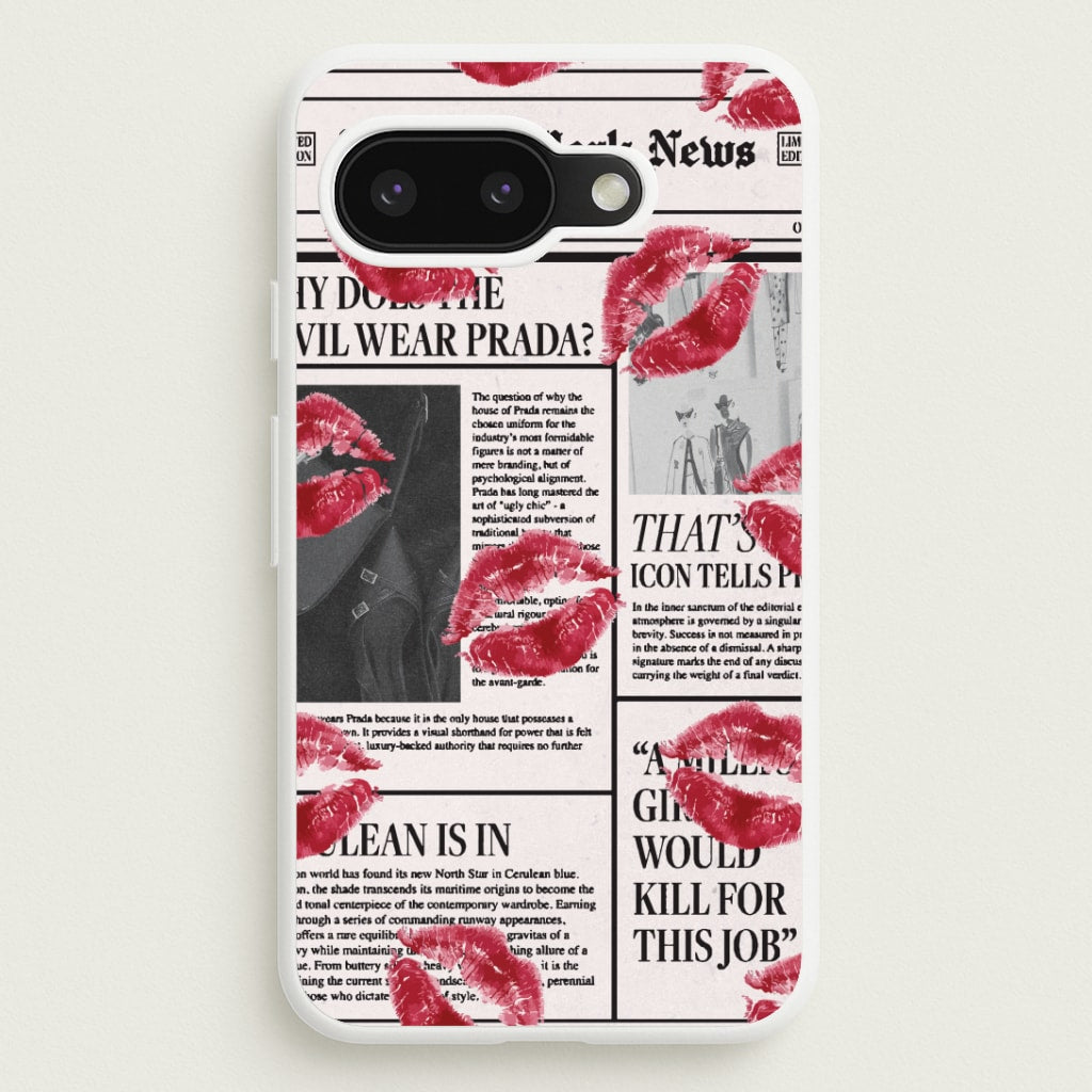 Headline Kisses Google Pixel 9a Case