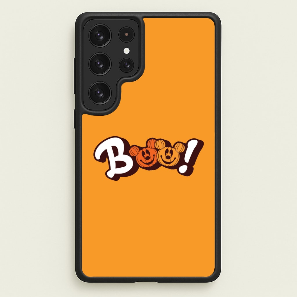 Pumkin Mouse Boo Galaxy S22 Ultra Case