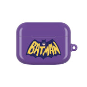 Bat Superhero Purple Logo AirPods Case 5