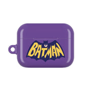 Bat Superhero Purple Logo AirPods Case 6