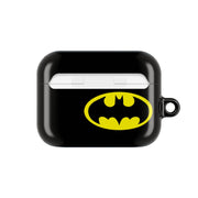 Black Bat Superhero Logo AirPods Case 7