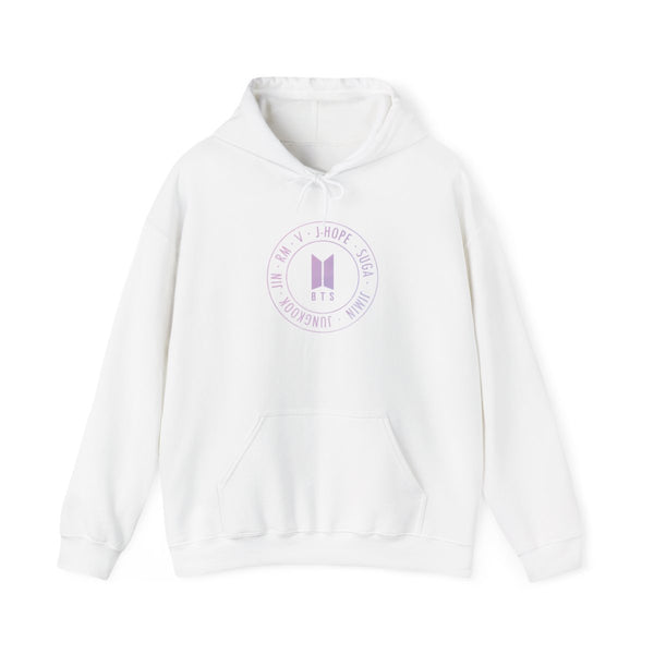 Galaxy Logo - BTS Hoodie White Front