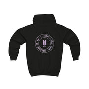 Galaxy Logo - BTS Kids Hoodie 6
