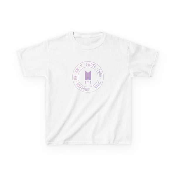 Galaxy Logo - BTS Kids T-Shirt White Front