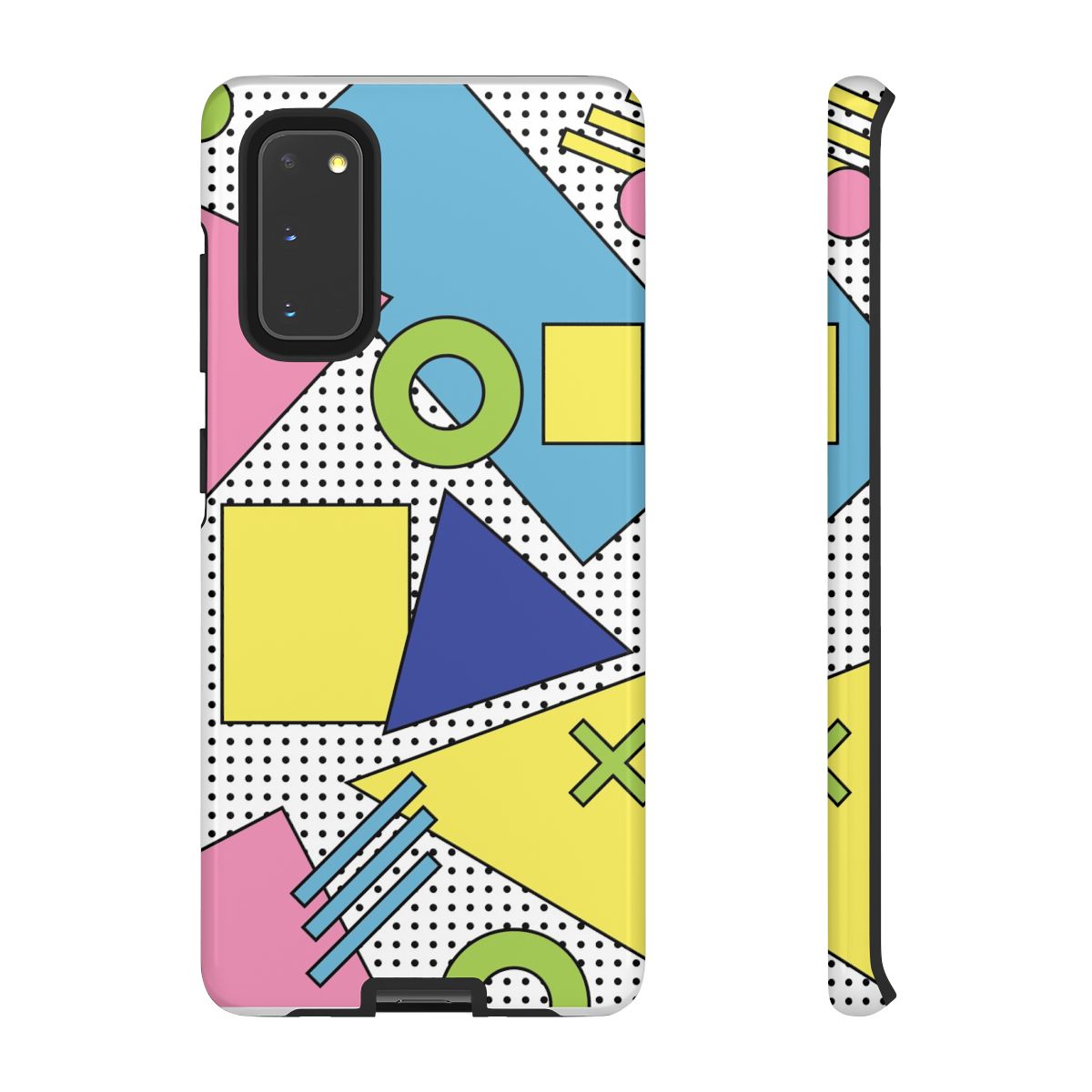 Geometric Abstract Shapes Pattern Phone Case