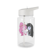Marceline And Bubblegum Clear Water Bottle 2