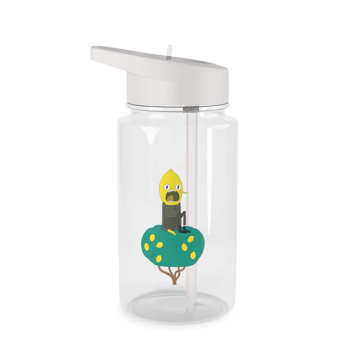 Earl Of Lemongrab Clear Water Bottle