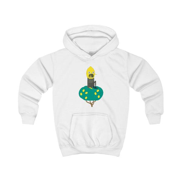 Earl Of Lemongrab Kids Hoodie White Front