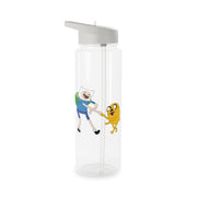 Jake The Dog And Finn The Human Clear Water Bottle 6
