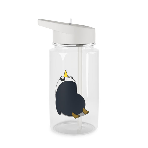 Penguins Clear Water Bottle