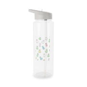 Pastel Pacas Clear Water Bottle 6