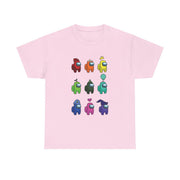 Among Gaming characters T-Shirt 7