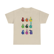 Among Gaming characters T-Shirt 5