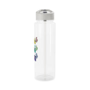 Among Gaming characters Clear Water Bottle 9