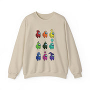 Among Gaming characters Sweatshirt 5