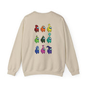 Among Gaming characters Sweatshirt 6