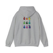 Among Gaming characters Hoodie 4