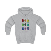 Among Gaming characters Kids Hoodie 3