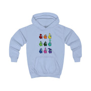 Among Gaming characters Kids Hoodie 5