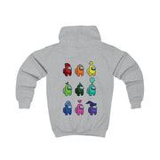 Among Gaming characters Kids Hoodie 4
