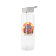 You're the imposter - Among Us Clear Water Bottle 7