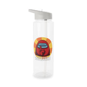 You're the imposter - Among Us Clear Water Bottle 6