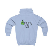 Among Gaming - Green Kids Hoodie 7