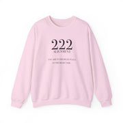 222 - Angel Numbers Sweatshirt 7